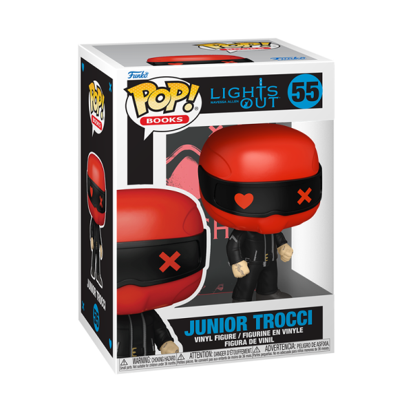 FUNKO POP! Vinyl Figur icon Books Lights Out Navessa Allen  Into the Darkness Junior Trocci 55